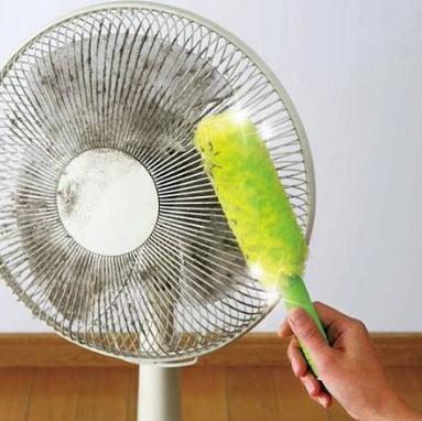 電風扇髒又多灰怎麼清洗？別急著收納，教你一招，風扇一塵不染！